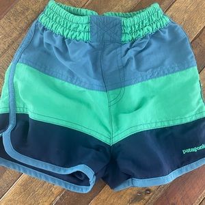 NWOT Boys 5T Patagonia Swim Shorts
